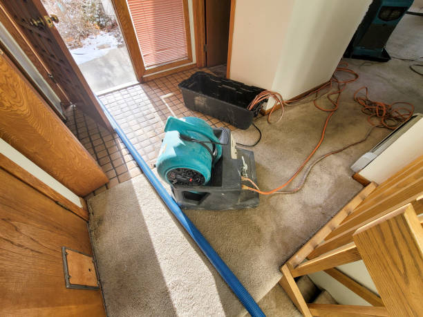 Water damage restoration process in Germantown, OH